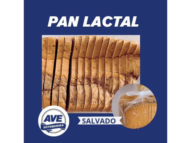 Pan Lactal de Salvado - X 300 Grs.