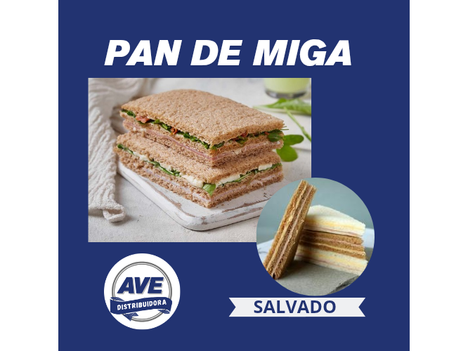 Pan de Miga de Salvado - X 5 Kg.