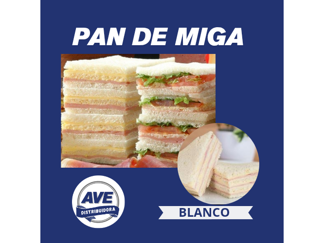 Pan de Miga Blanco - X 5Kg.