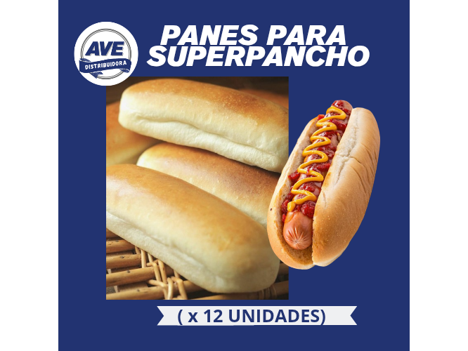 Pan de Superpanchos - X 12 Unidades