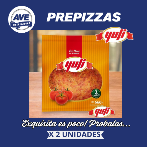 Prepizzas Yuli ( x 2 Unidades)