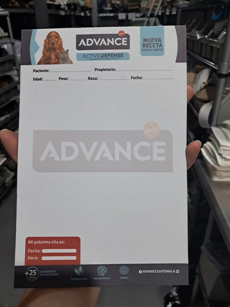 RECETARIOS ADVANCE