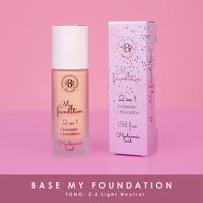 base 2 en 1 tono 2.5 light neutral bloomshell
