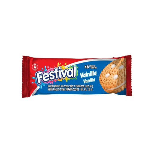 Festival Vainilla.  50 Grs