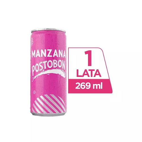 Postobon Manzana Lata. 269 Ml