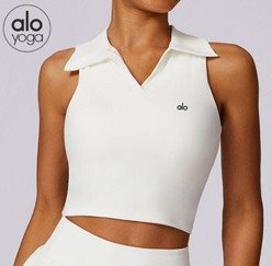 Top con cuello Alo
