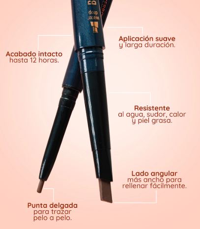 Lápiz cejas Beauty glazed