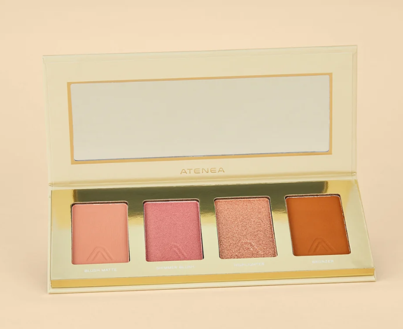 Paleta rubor contorno e iluminador ESSENTIAL ATENEA