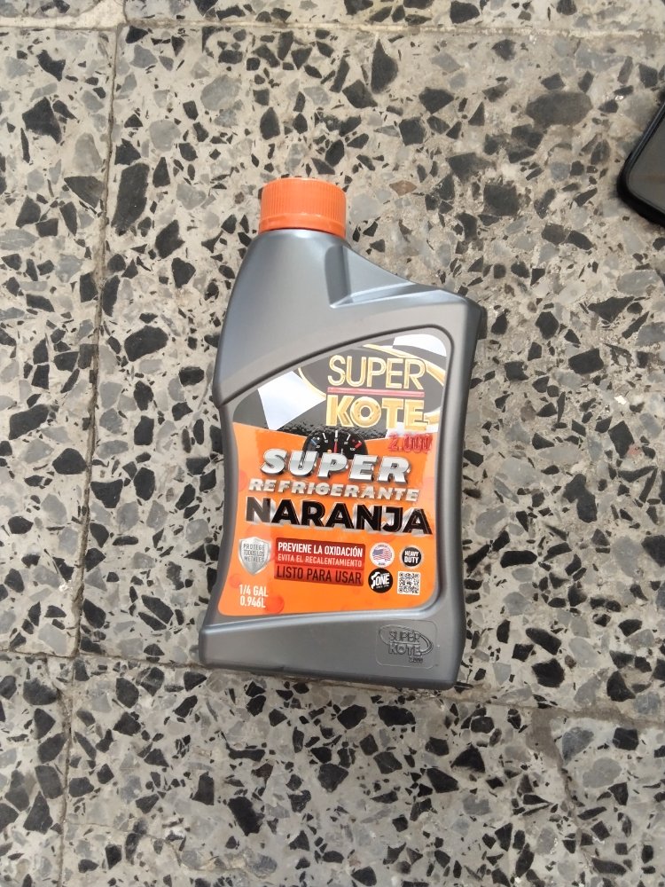 Refrigerante súper naranja 1/4 gl