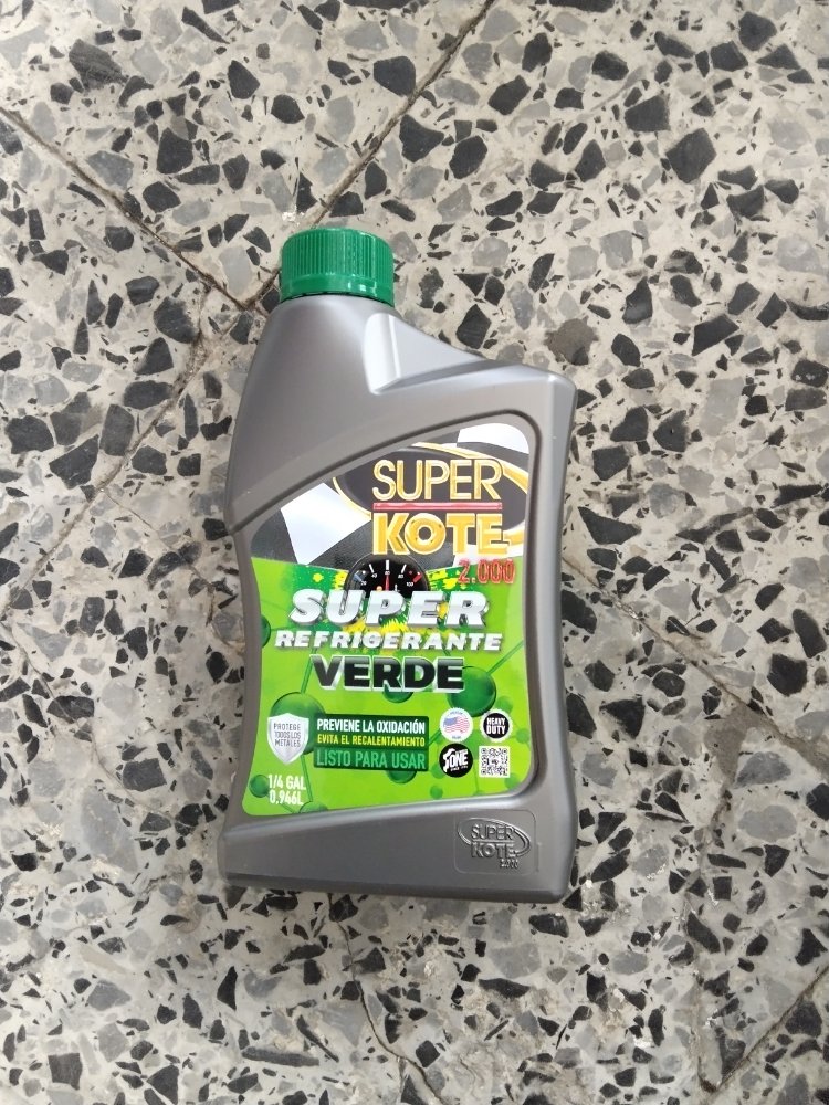 Refrigerante súper verde 1/4 gl