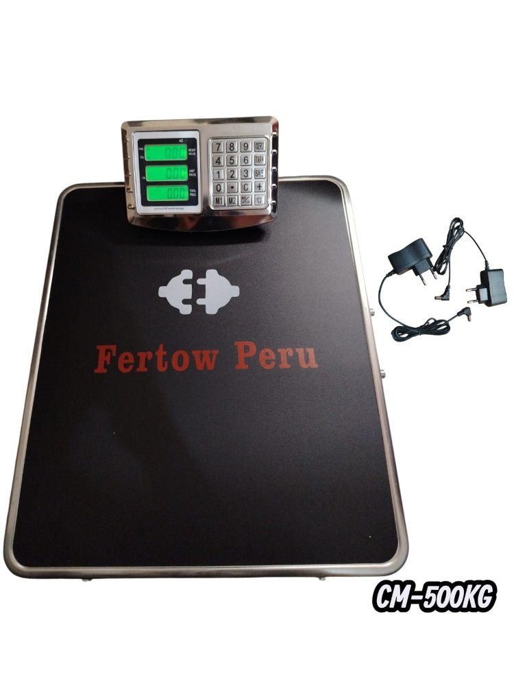 BALANZA INALAMBRICA FERTON  500KG P/LISA  60X45