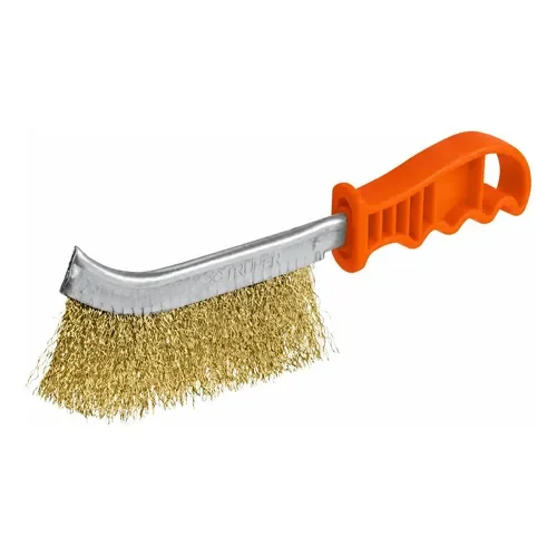 ESCOBILLA MANGO CUCHILLO DORADA JAQUE