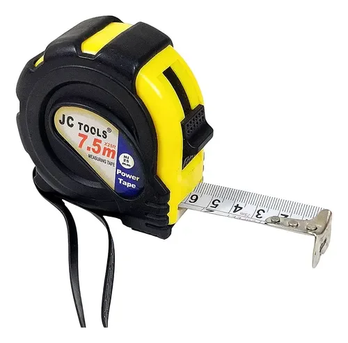 HUINCHA PLASTICA JC TOOLS 7.5 MTS