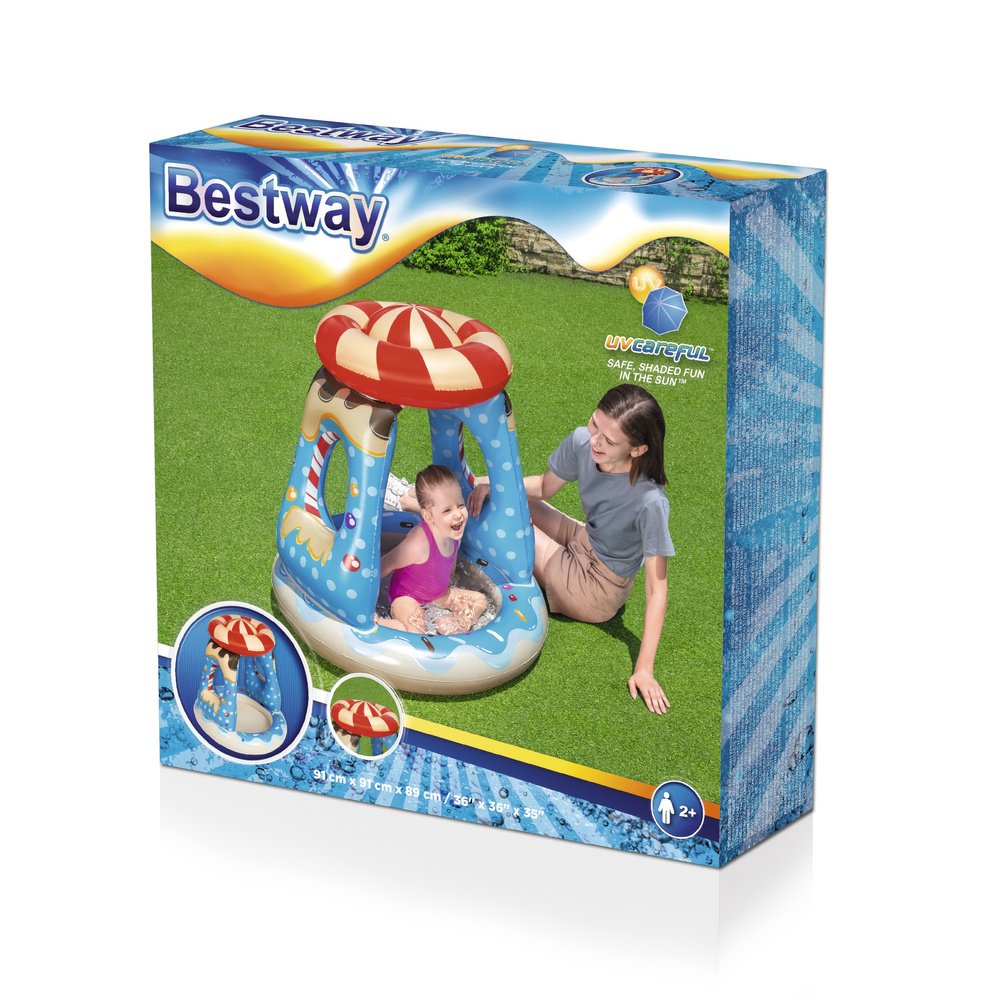BESTWAY INFLABLE 91CM X 94CM X89CM/36"X36"X35"