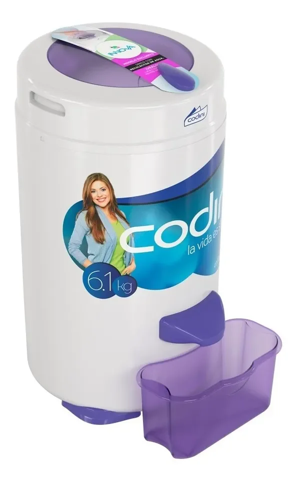 CODINI SECARROPAS 6KG VIOL/GRAF
