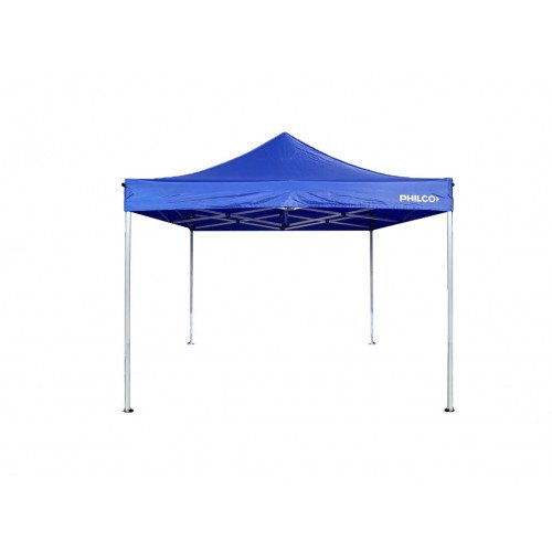 GAZEBO PHILCO 3X3 AZUL SIN PAREDES