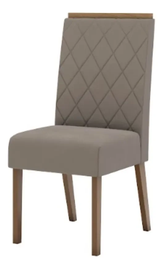 HENN COMBO  JUEGO DE MESA + 4 SILLAS SE828-542 NATURAL/OFF WHITE /CACAO