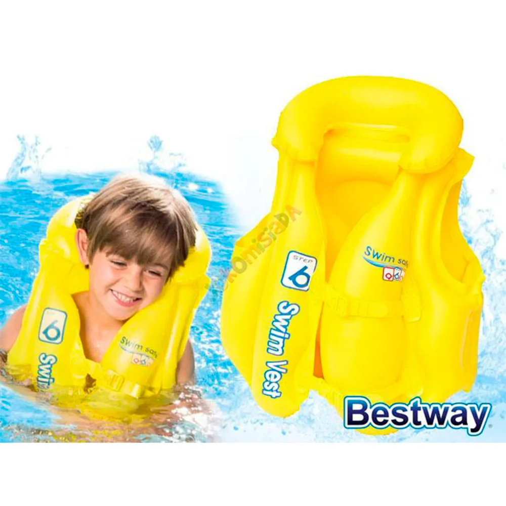 BESTWAY  SALVAVIDA INFLABLE PARA NIÑOS