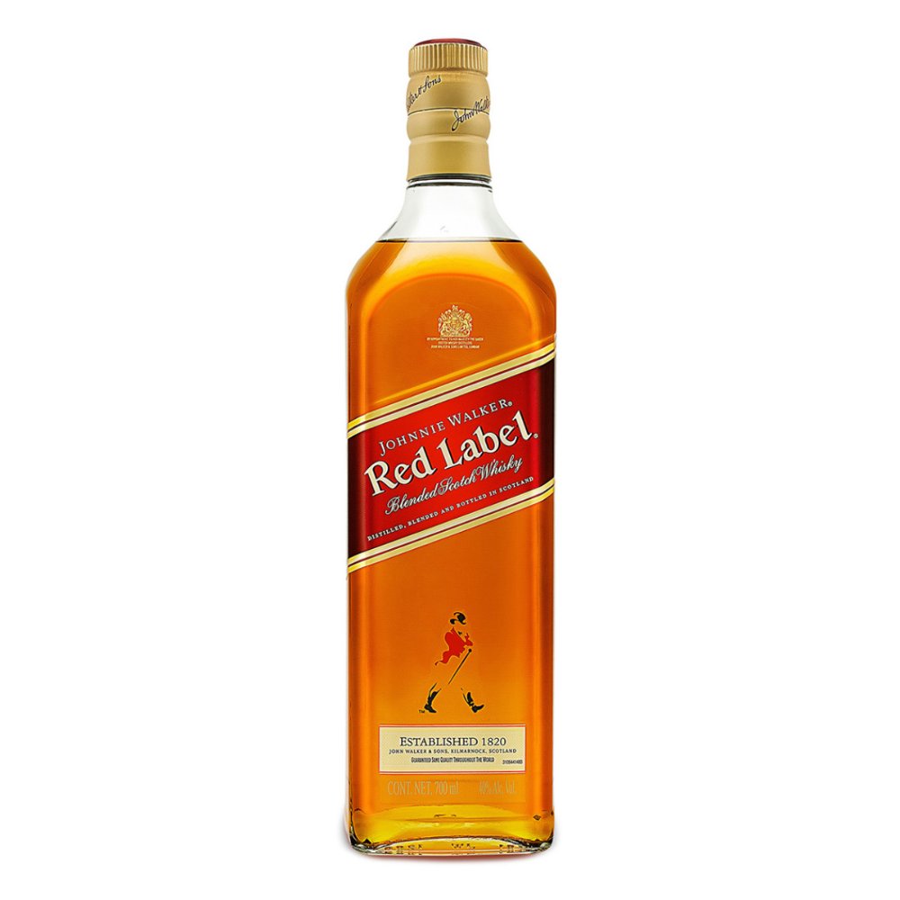 TRAGOS WISKY RED LABEL