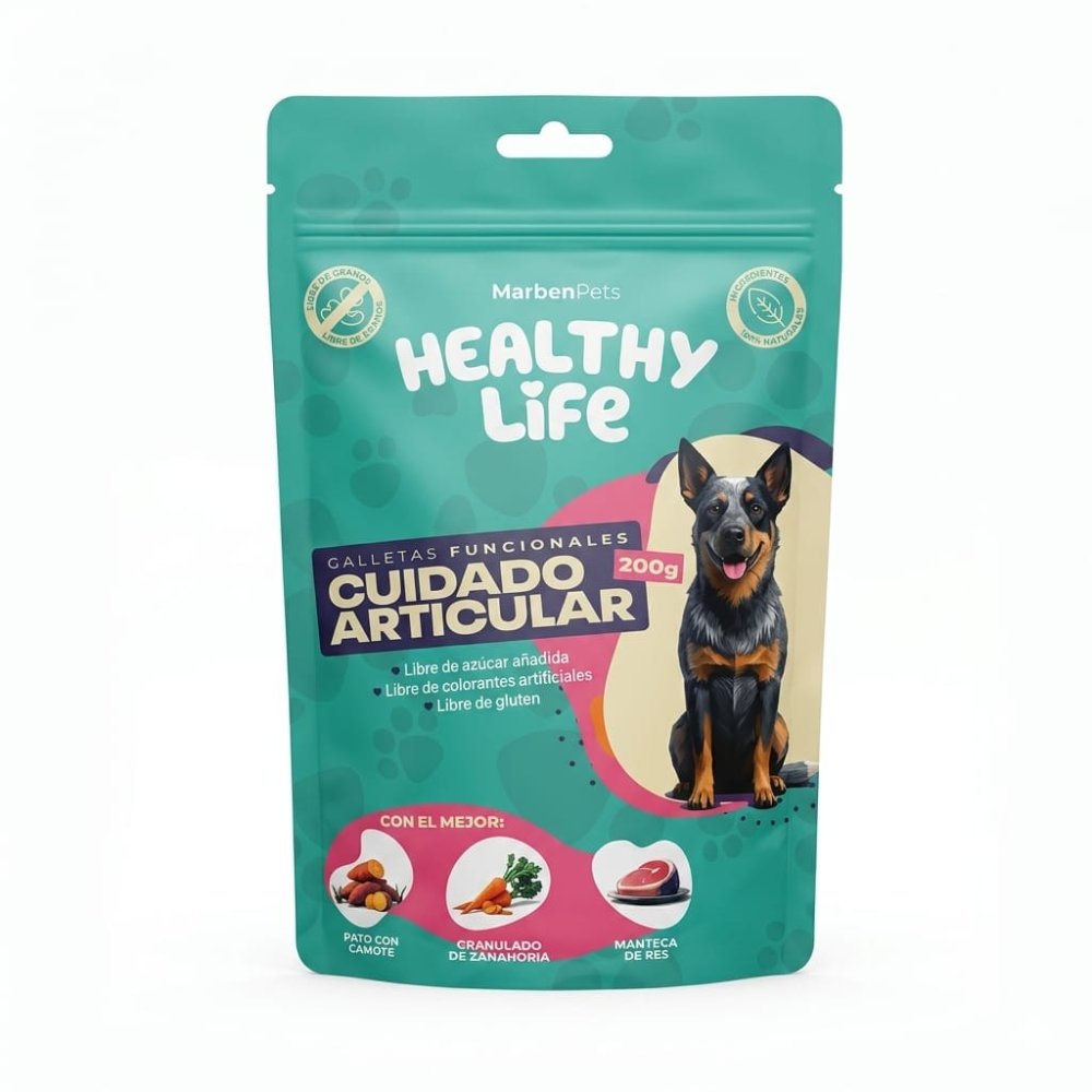 Galletas Healthy Life Cuidado Articular 200 gr.