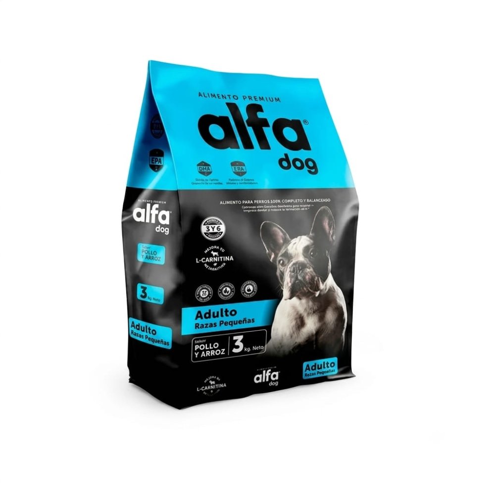 Alfa Dog Adulto Raza Peq. 3 kg