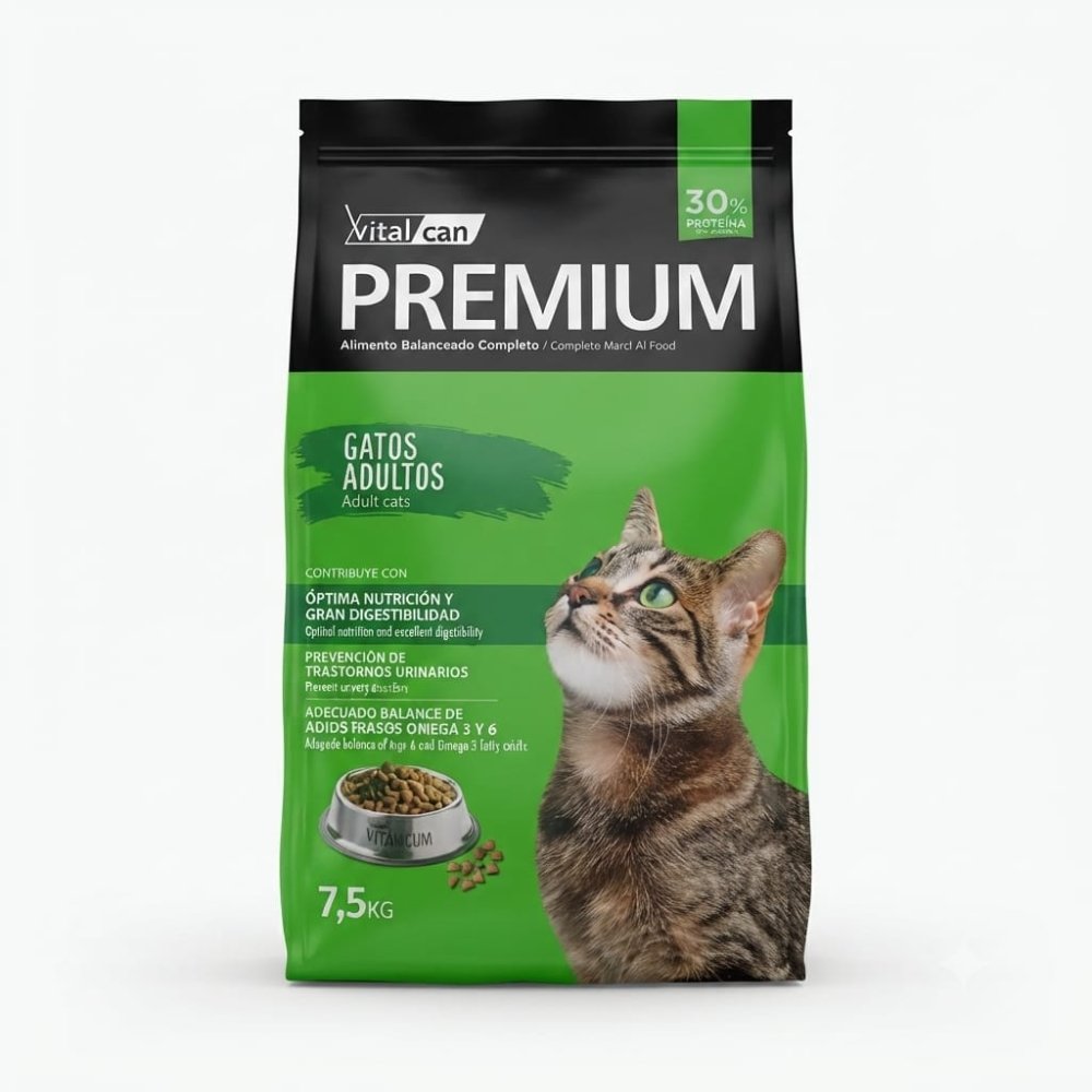 Vitalcan Premium Gato Adulto Pollo 7,5 kg