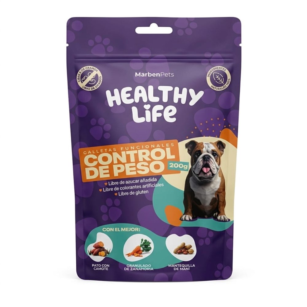 Galletas Healthy Life Control Peso 200 gr.