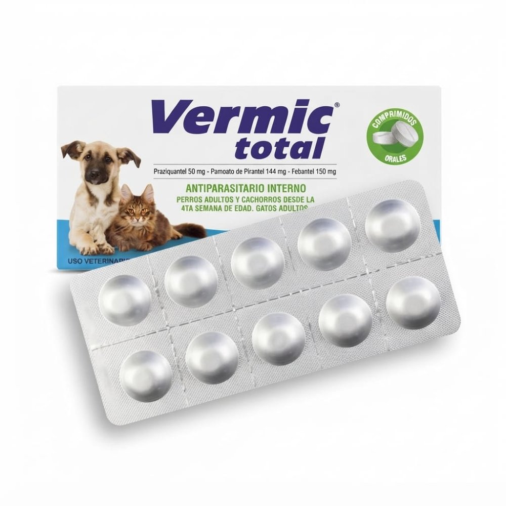 Vermic Total Antiparasitario 10 pcs