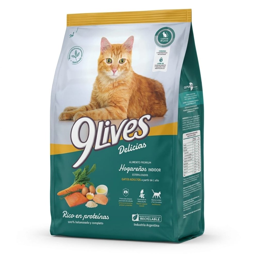 9 Lives Adulto 8 kg