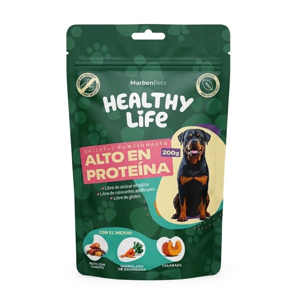 Galletas Healthy Life Alto en Proteínas 200 gr.