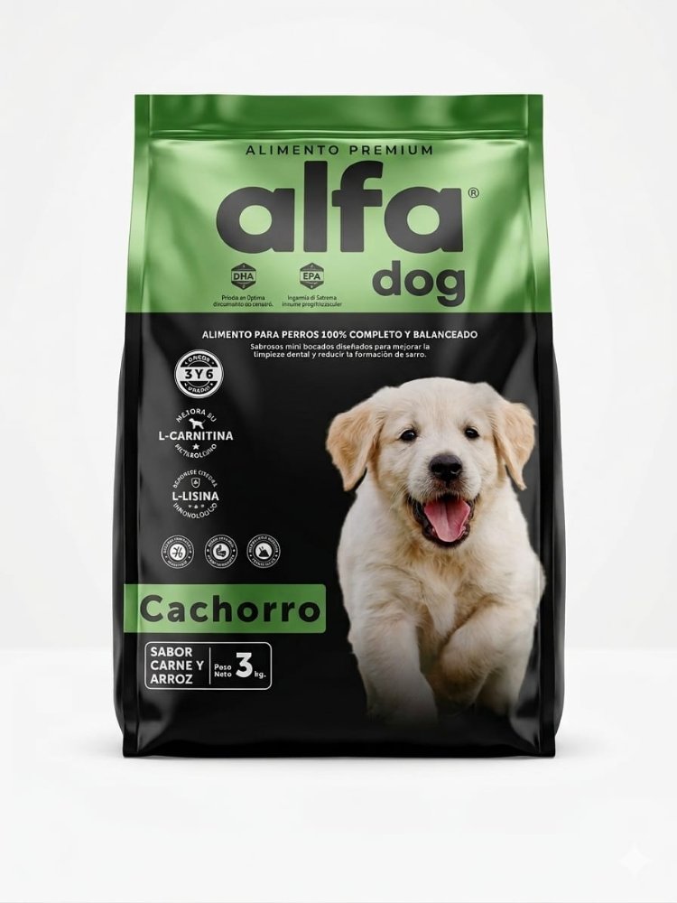 Alfa Dog Cachorro Razas Med. y Grandes 3 kg