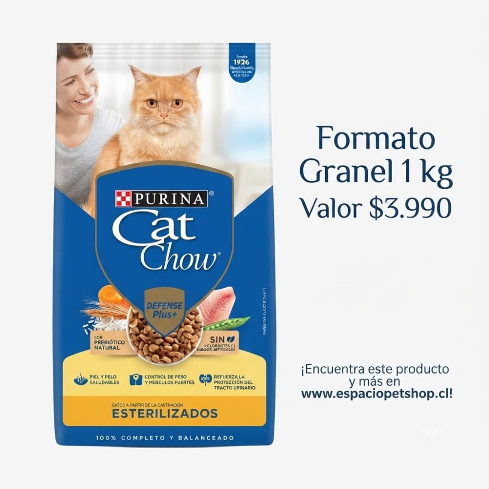 Cat Chow Esterilizado 1 kg