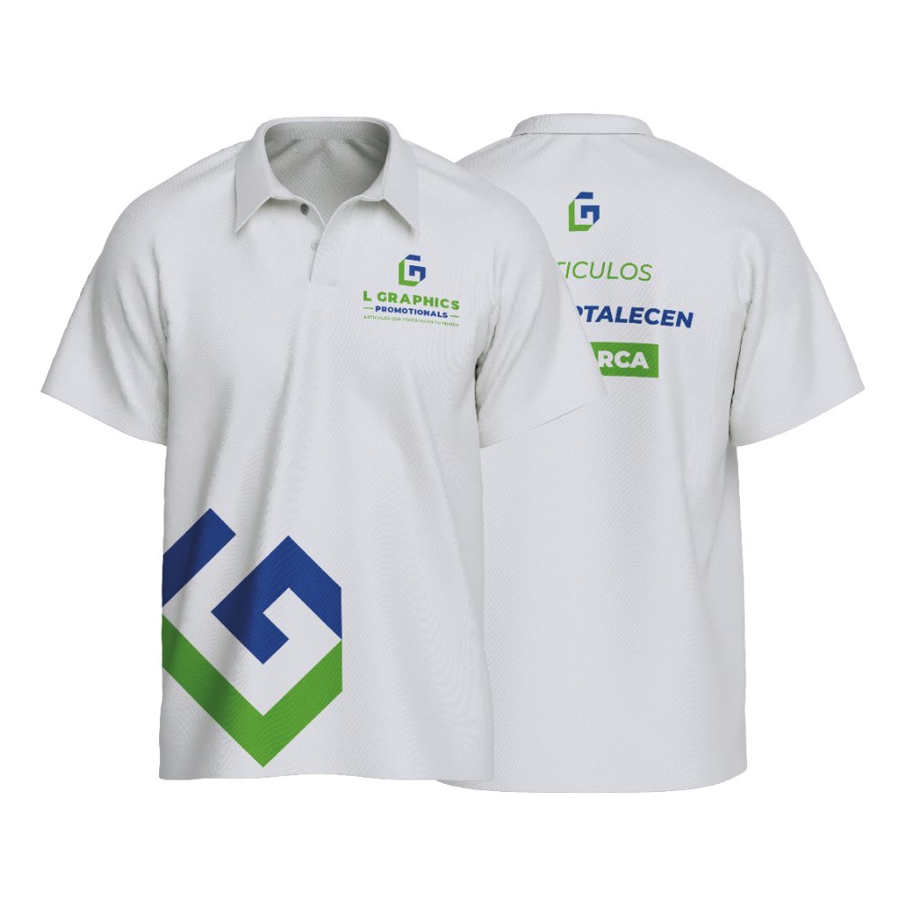 Polo de cuello parcial