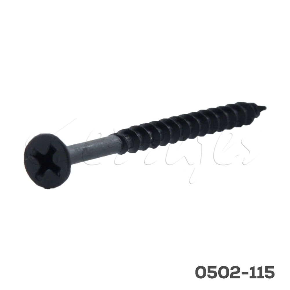 TORNILLO NEGRO “Sinker” #10 x4″  PH2 Negro con punta