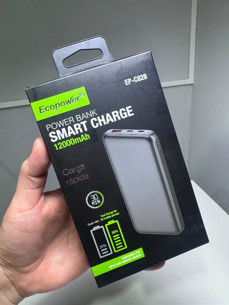 Power Bank Ecopower EP-C828 – 12.000mAh
