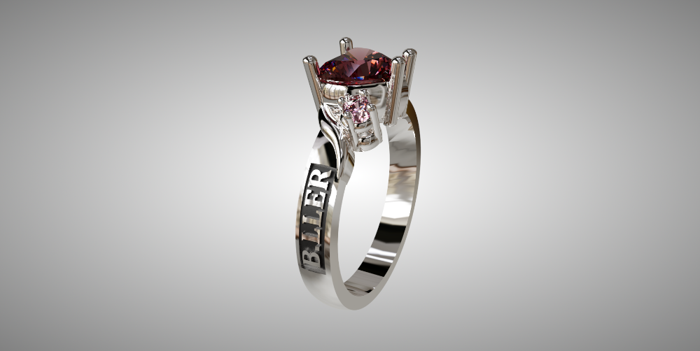 ANILLO  DE  PLATA  925 CORAZON B.LLER