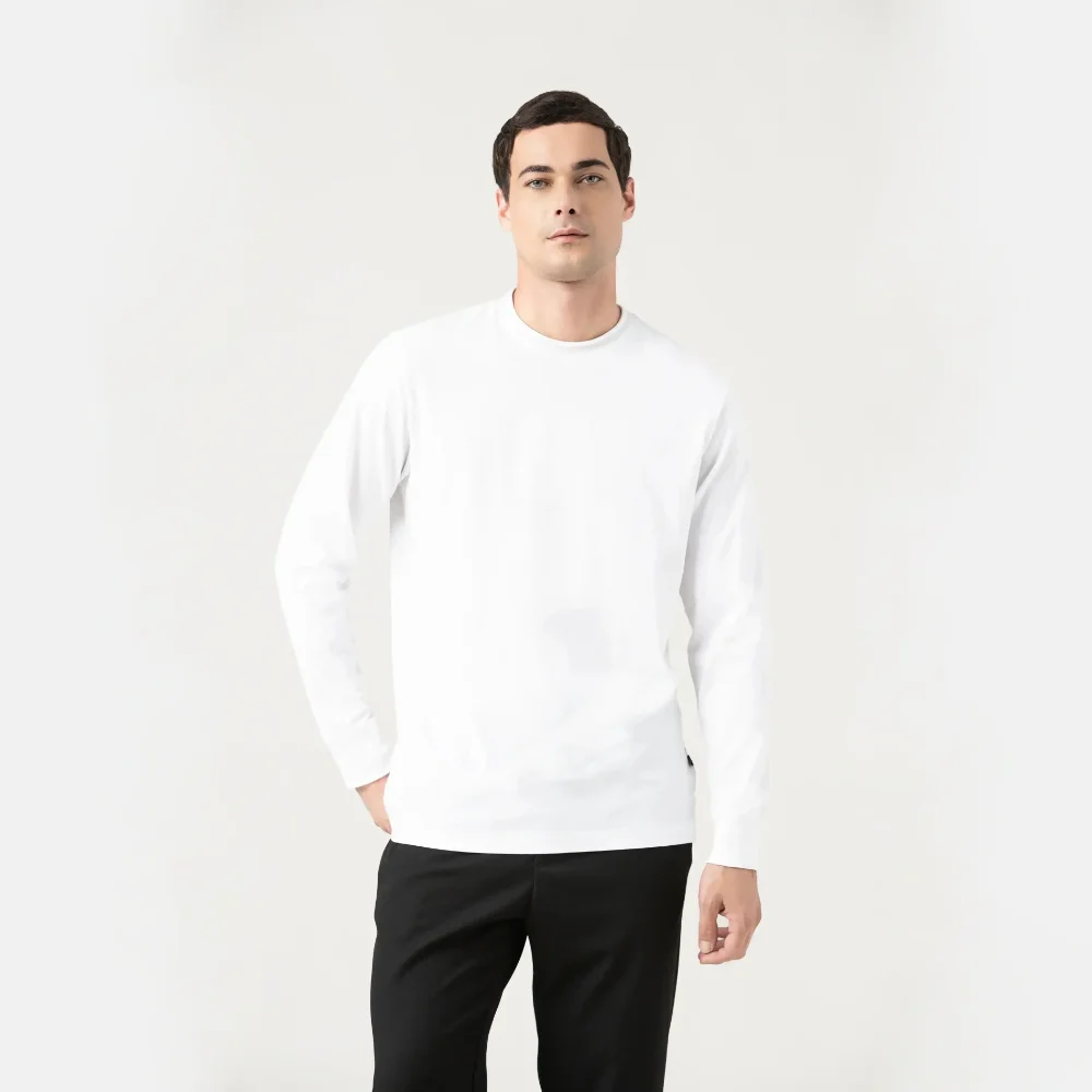 HARVIN LONG SLEEVE WHITE M