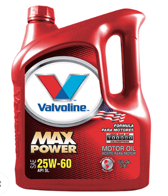 Valvoline Max Power 25w60  1 galon