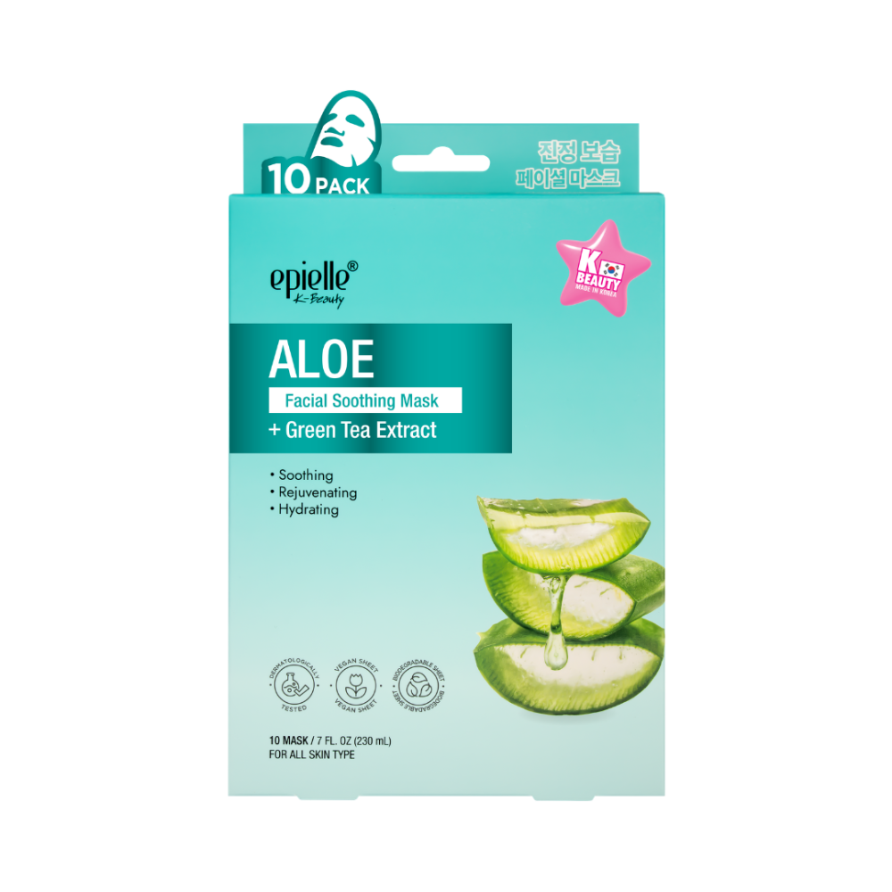 MASCARILLA FACIAL ALOE VERA EPIELLE K-BEAUTY KOREANA