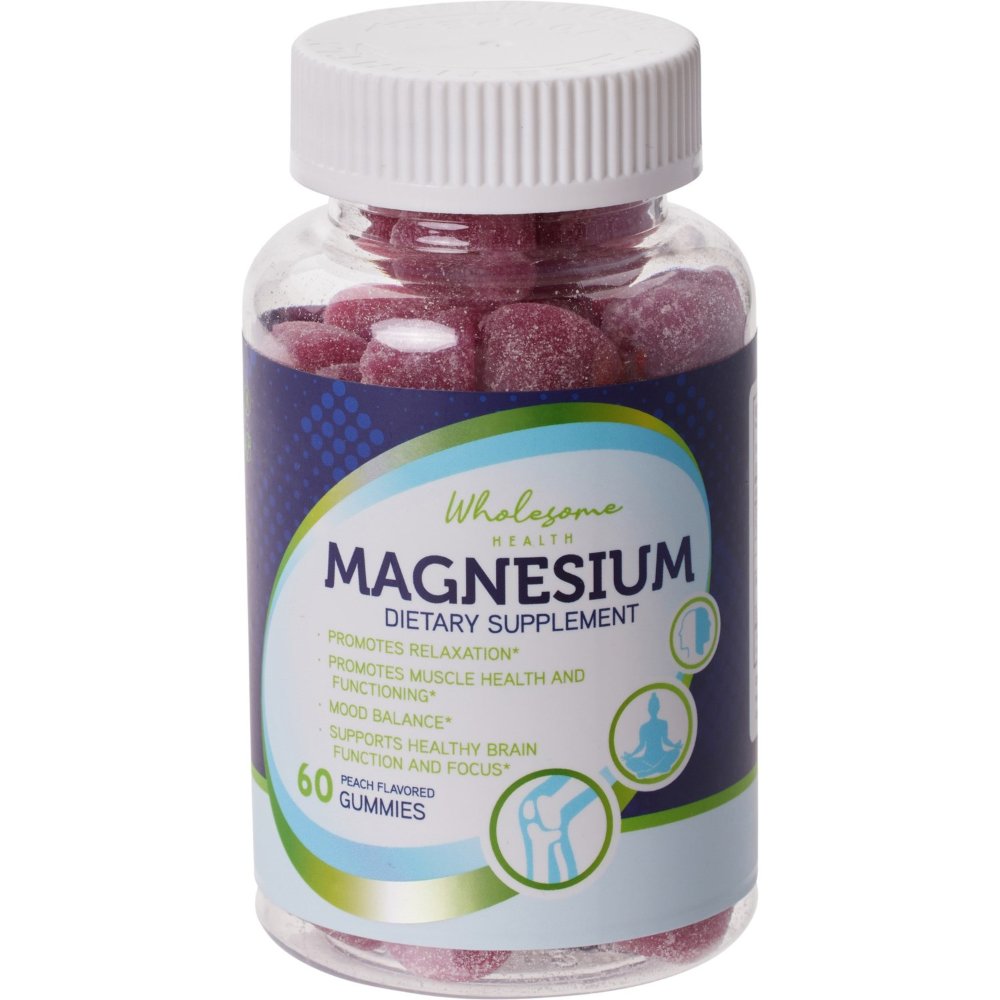 MAGNESIO 135 MG FRASCO X 90 GOMITAS WHOLESOME HEALTH