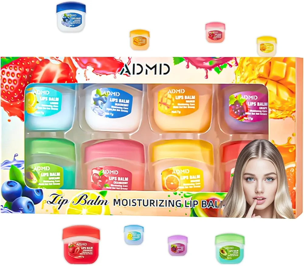 CAJA DE 8 BÁLSAMOS DE OLORES VARIADOS ADMD
