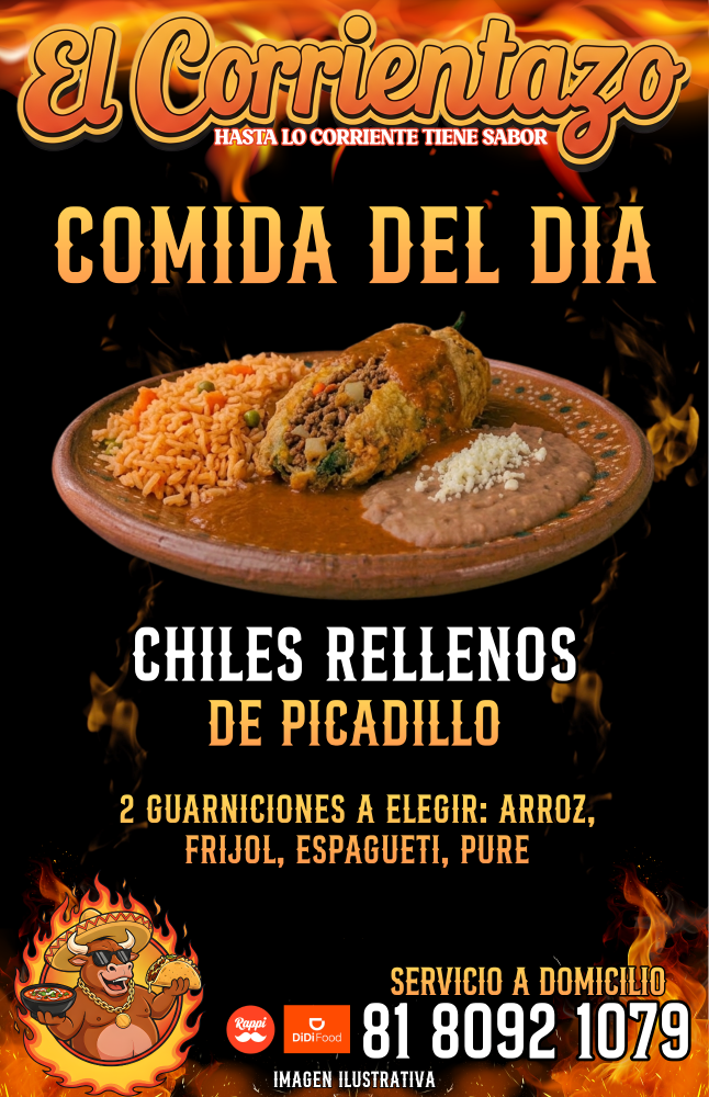 CHILE RELLENO PICADILLO