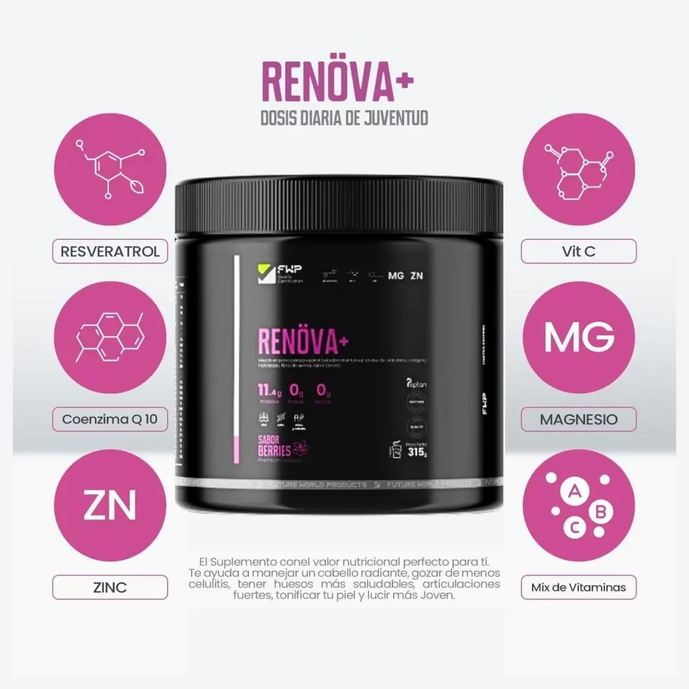 RENOVA COLAGENO EN POLVO X 315 gr