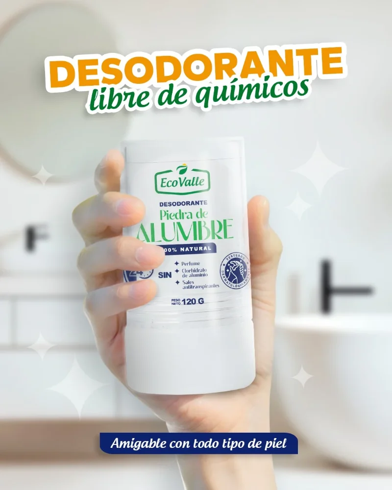 PIEDRA DE ALUMBRE 120gr - ECOVALLE