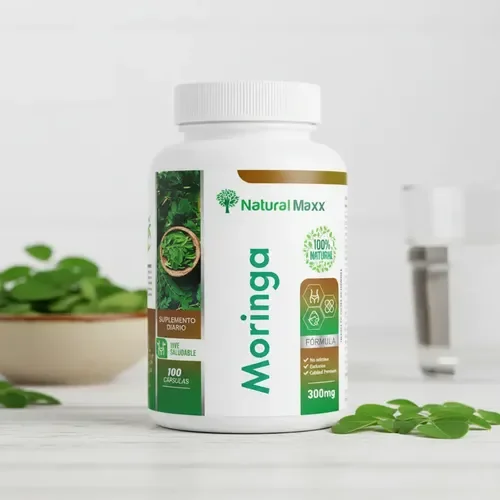 MORINGA NATURAL MAXX 300mg X 100 CAPSULAS