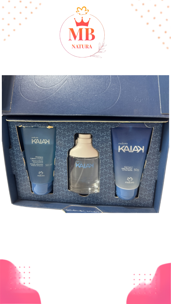 CAJA RUTINA+PERFUME MASC KAIAK