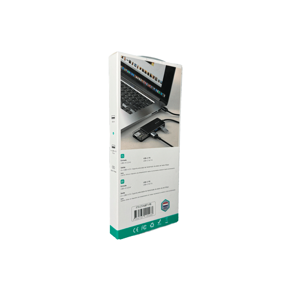 Hub adaptador 4 en 1 FTX