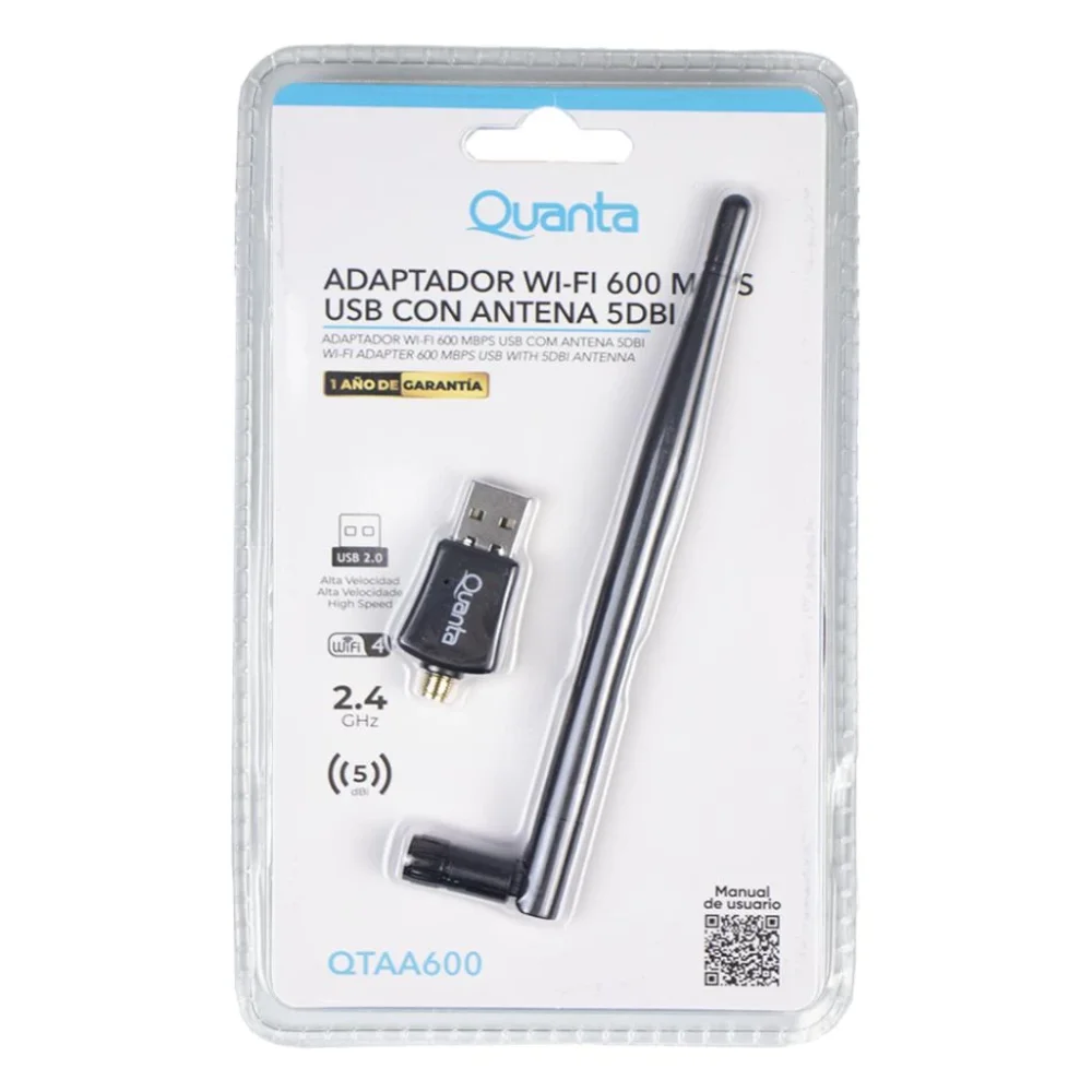 Adaptador Wifi con antena QUANTA
