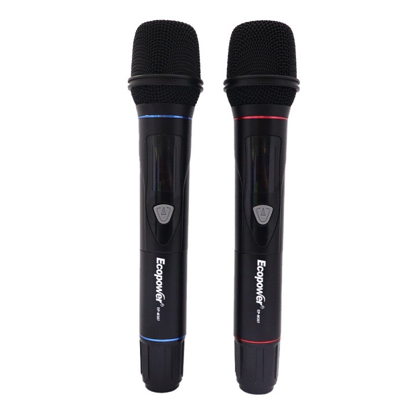Microfono inalambrico 2 pares Ecopower EP-M307