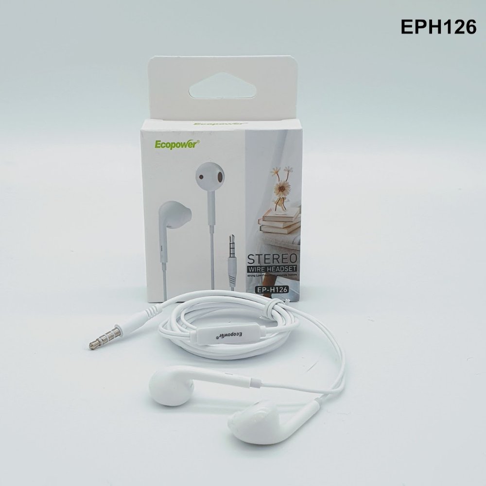 Auricular con cable Ecopower EP-H126